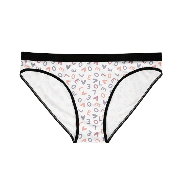 Love Pattern Underwear women's briefs