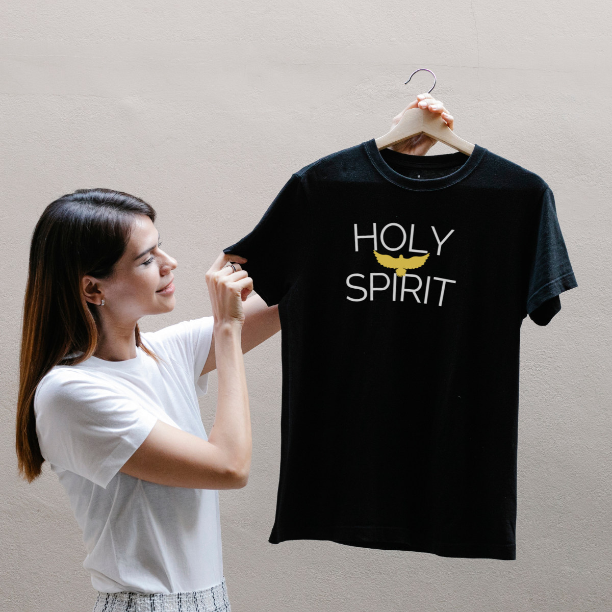 Faith-inspired Christian clothing collection including t-shirts and hoodies