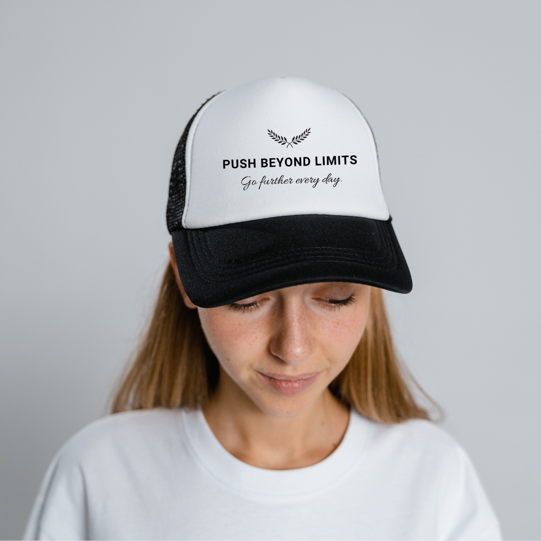 Inspirational and faith-based hats collection display