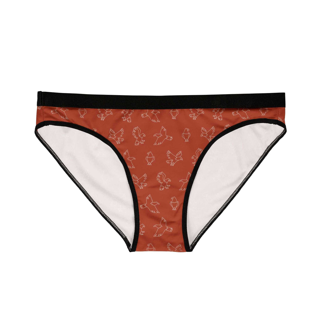 Eagle pattern underwear briefs with breathable antimicrobial fabric and 4-way stretch for comfort and flexibility