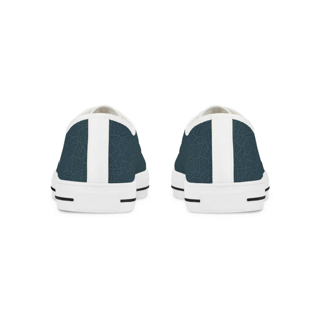 Back view of men's blessed sneakers