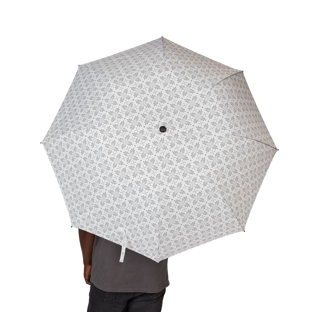 Biblical print umbrella with waterproof polyester pongee fabric