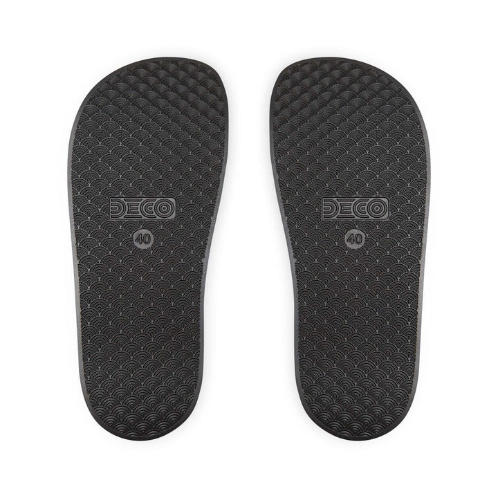 Black polyurethane outsole of Men's Blessed Sandals