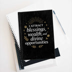 Blessed Life Vision Board hardcover notebook