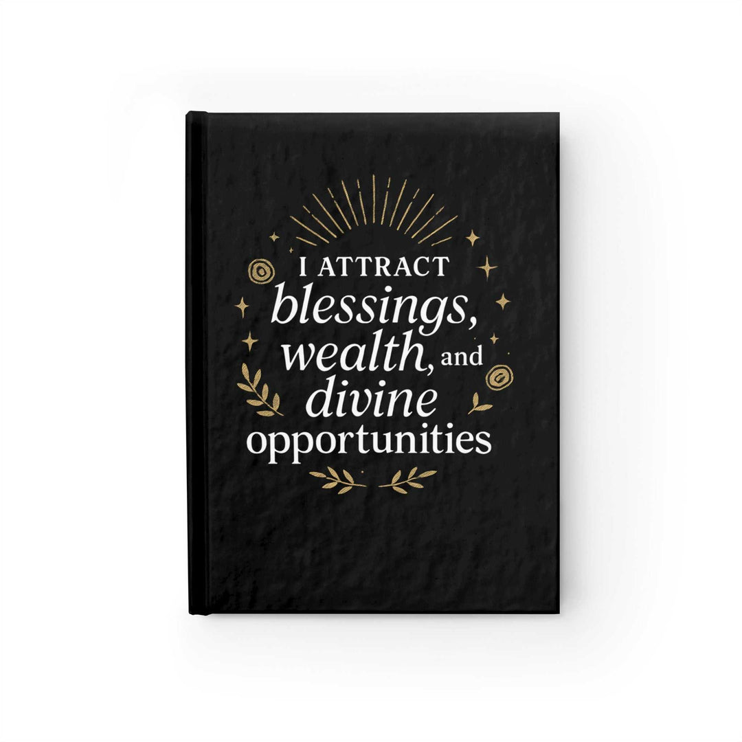 Blessed Life Vision Board hardcover notebook with inspirational quote
