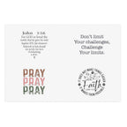 Blessed Sticker Sheets with inspirational faith quotes