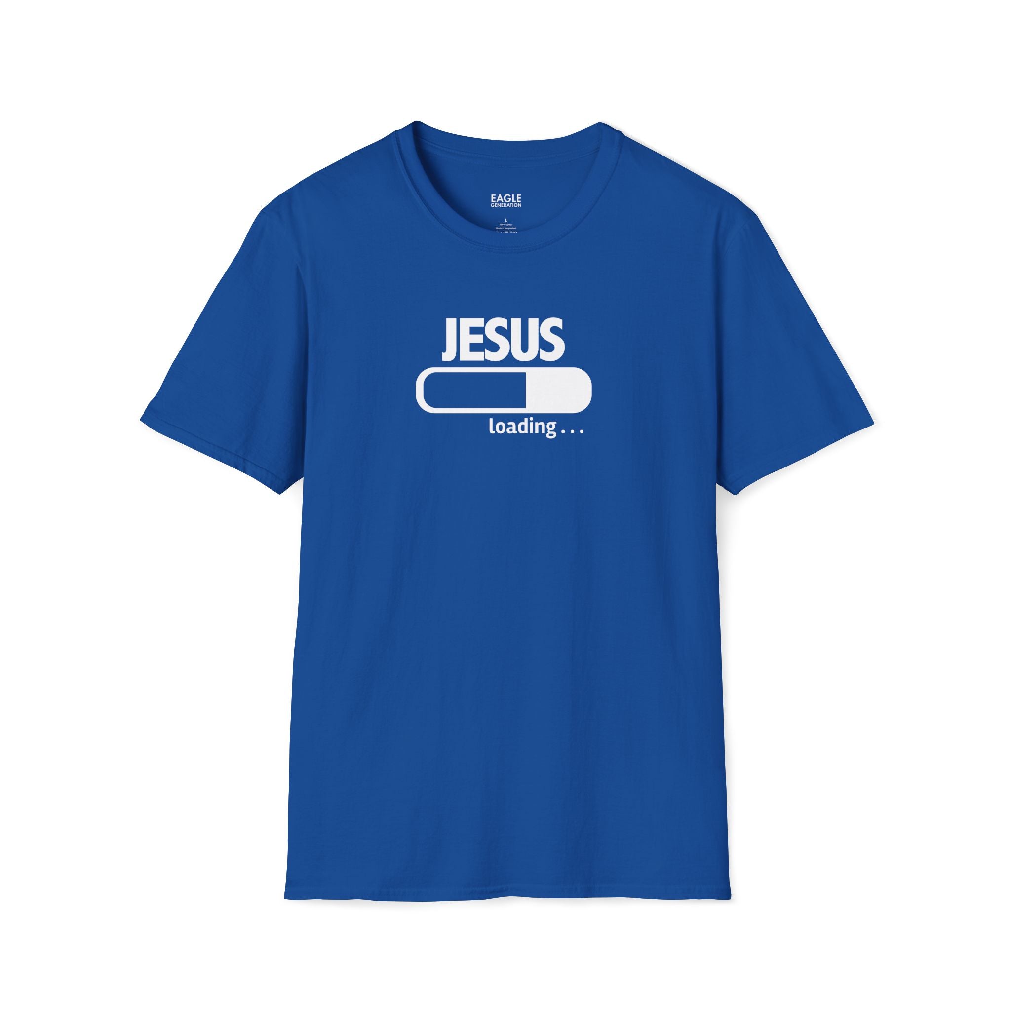 Blue Jesus Loading T-Shirt