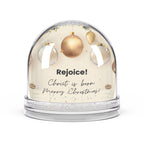 Christ is Born Snow Globe