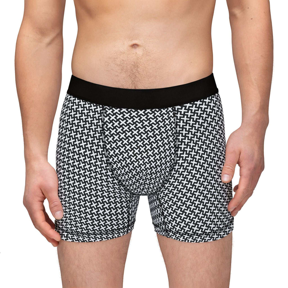 Christian Cross men's boxers with cross pattern