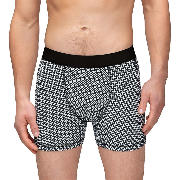 Christian Cross men's boxers with cross pattern