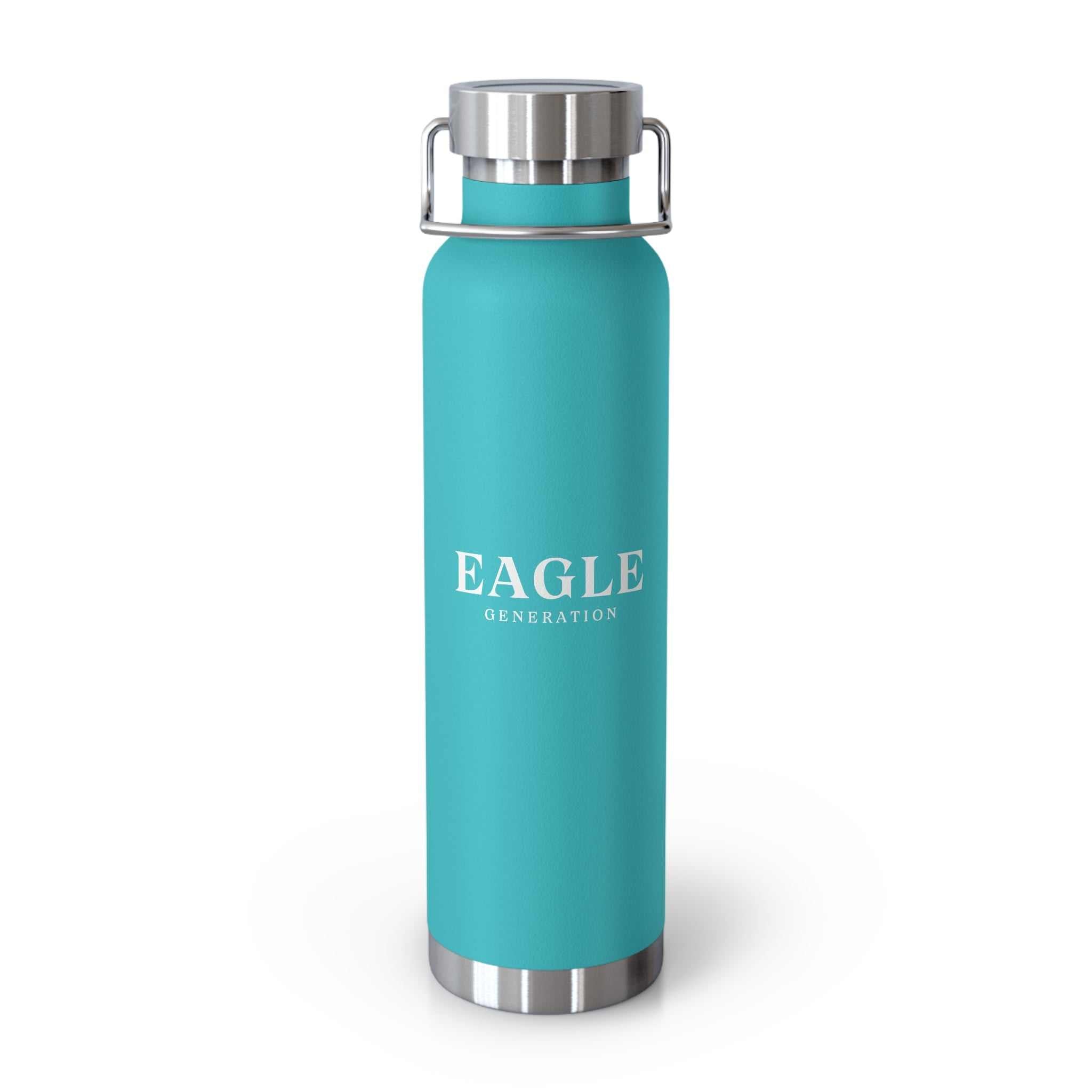 Eagle Generation Bottle 22oz stainless steel vacuum insulated spill-proof water bottle with double-wall construction