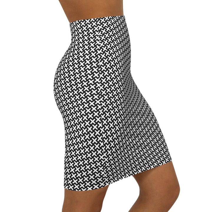Faith-inspired Cross Pattern Skirt