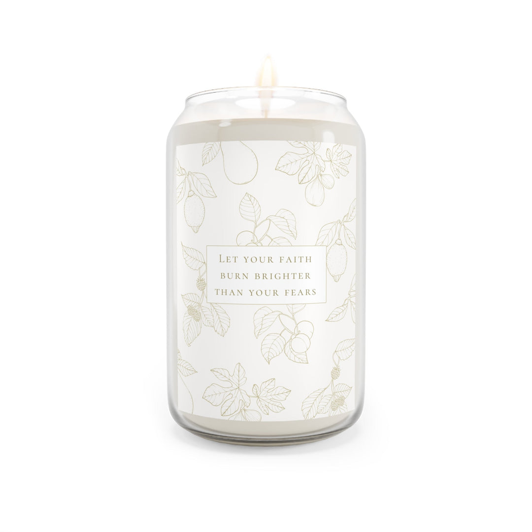 Faith Over Fear Candle