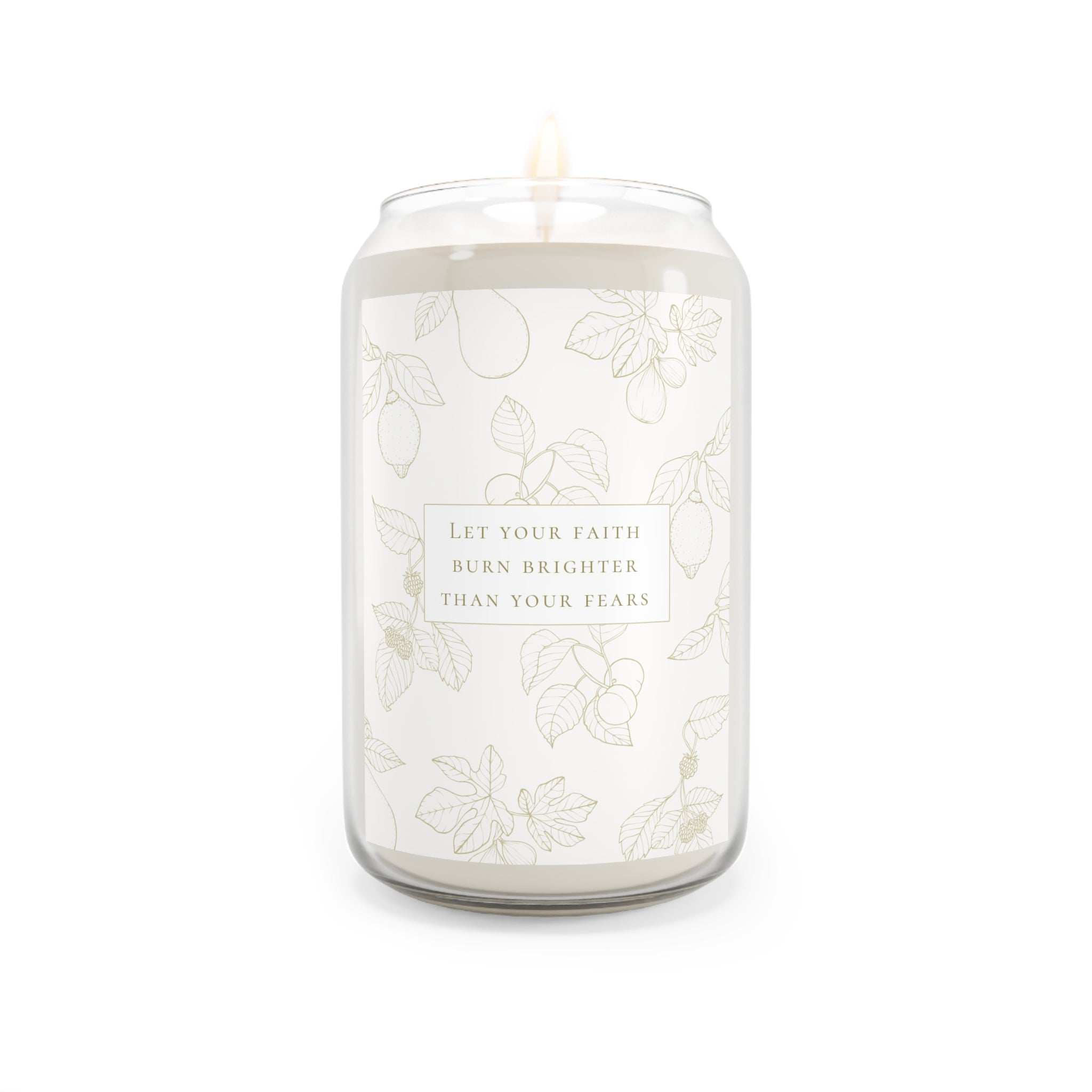 Faith Over Fear Candle