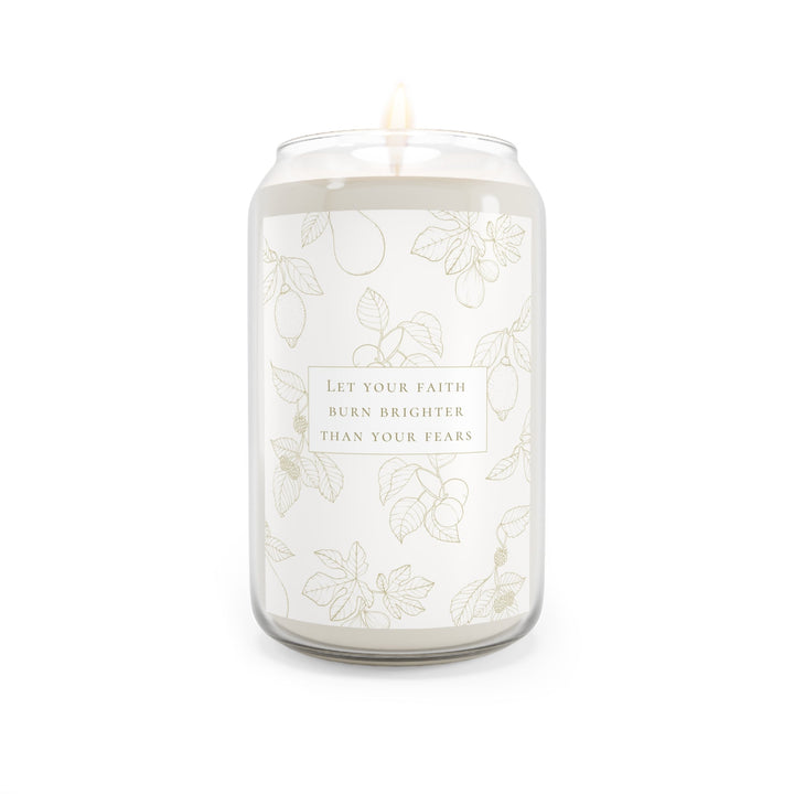 Faith Over Fear Candle