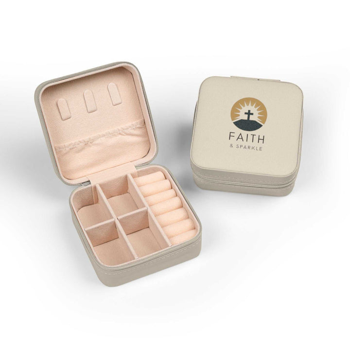 Faith & Sparkle Travel Case compact jewelry organizer
