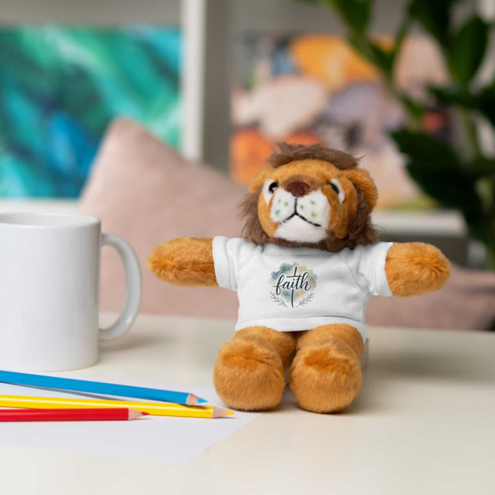 Faith Stuffed Animal Tee lion plush toy