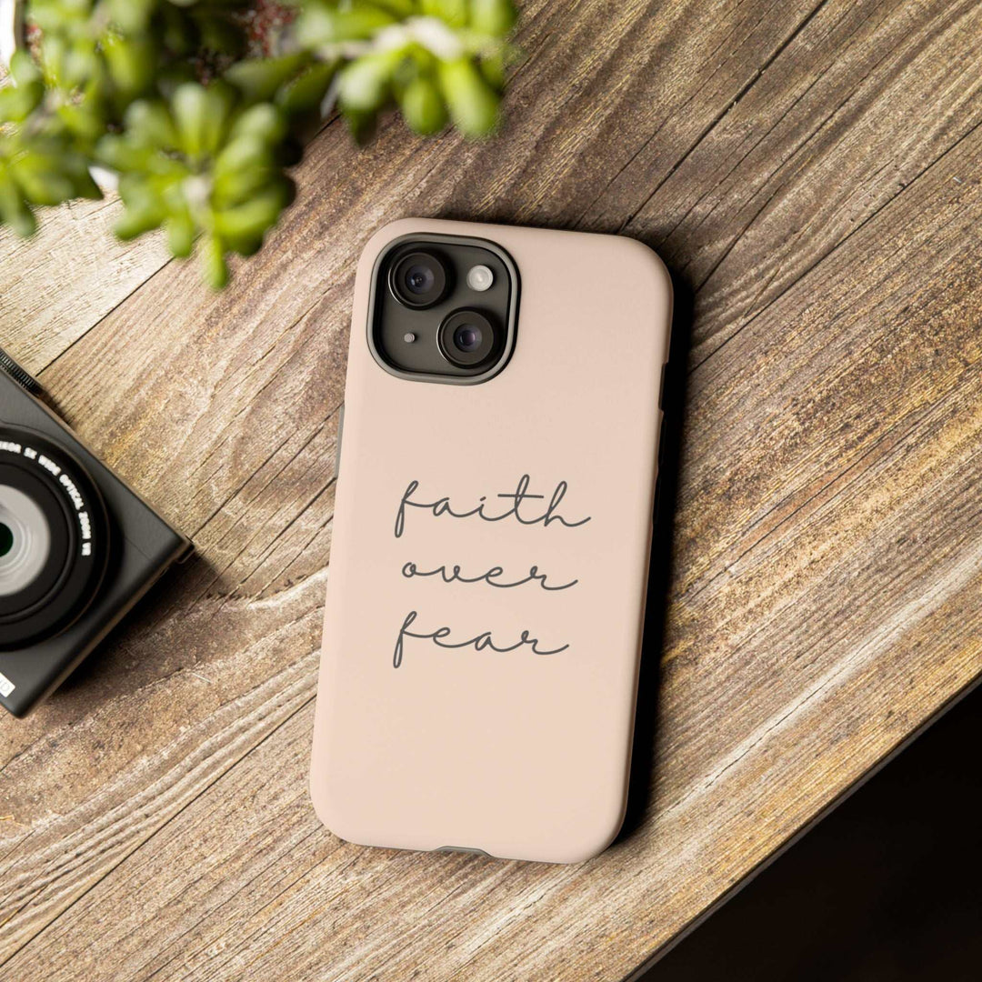 Faith Wins Phone Case for iPhone with durable dual-layer design