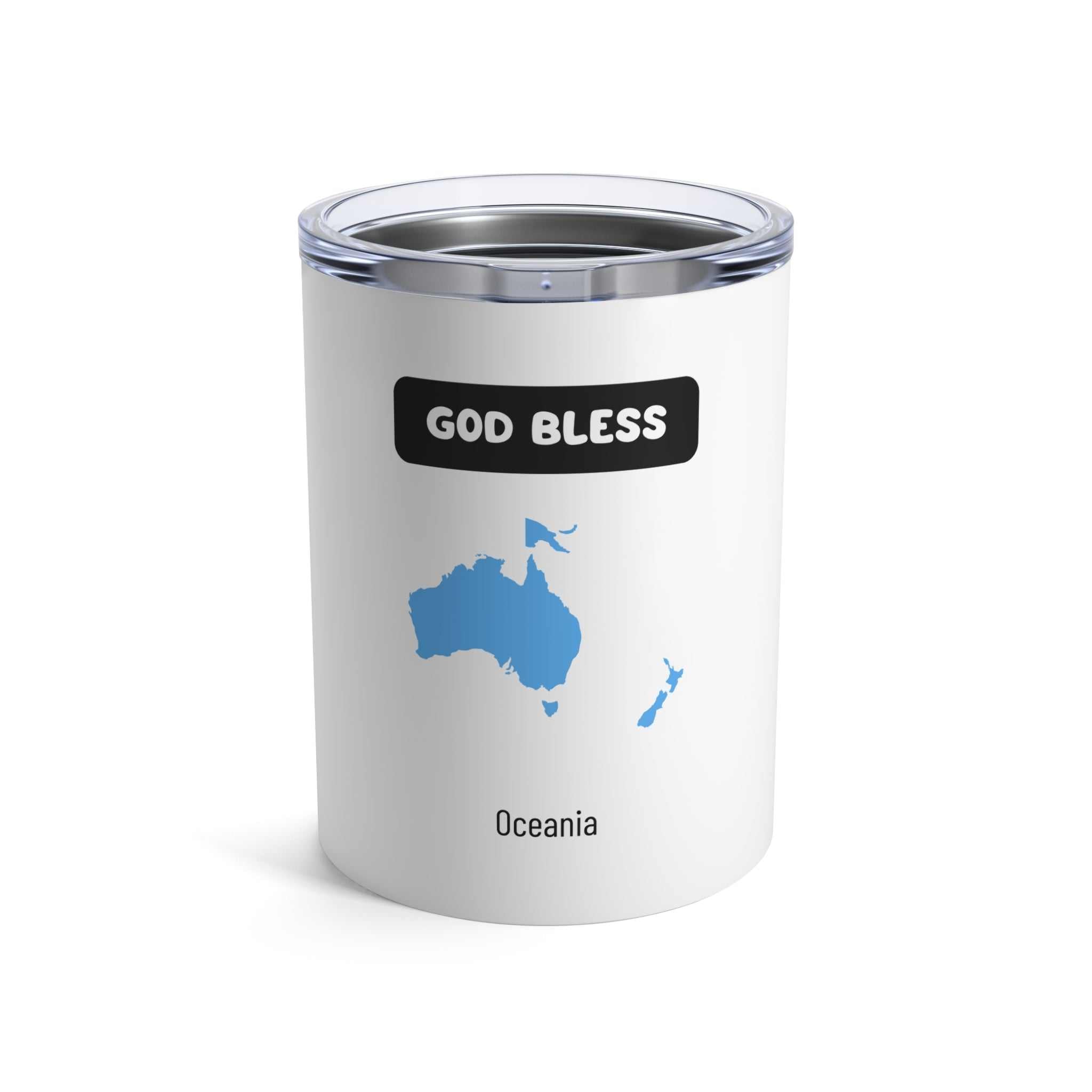 God Bless Oceania 10oz tumbler