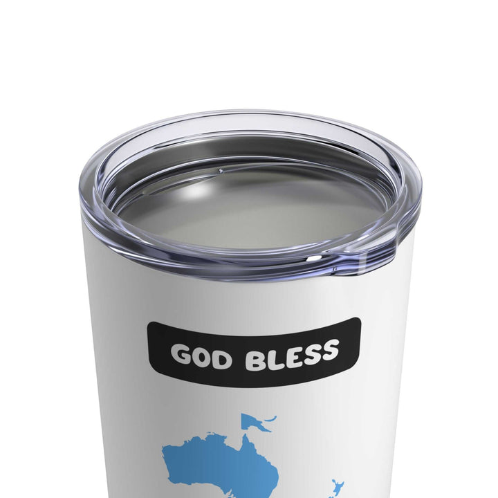 God Bless Oceania stainless steel vacuum insulated 10oz tumbler