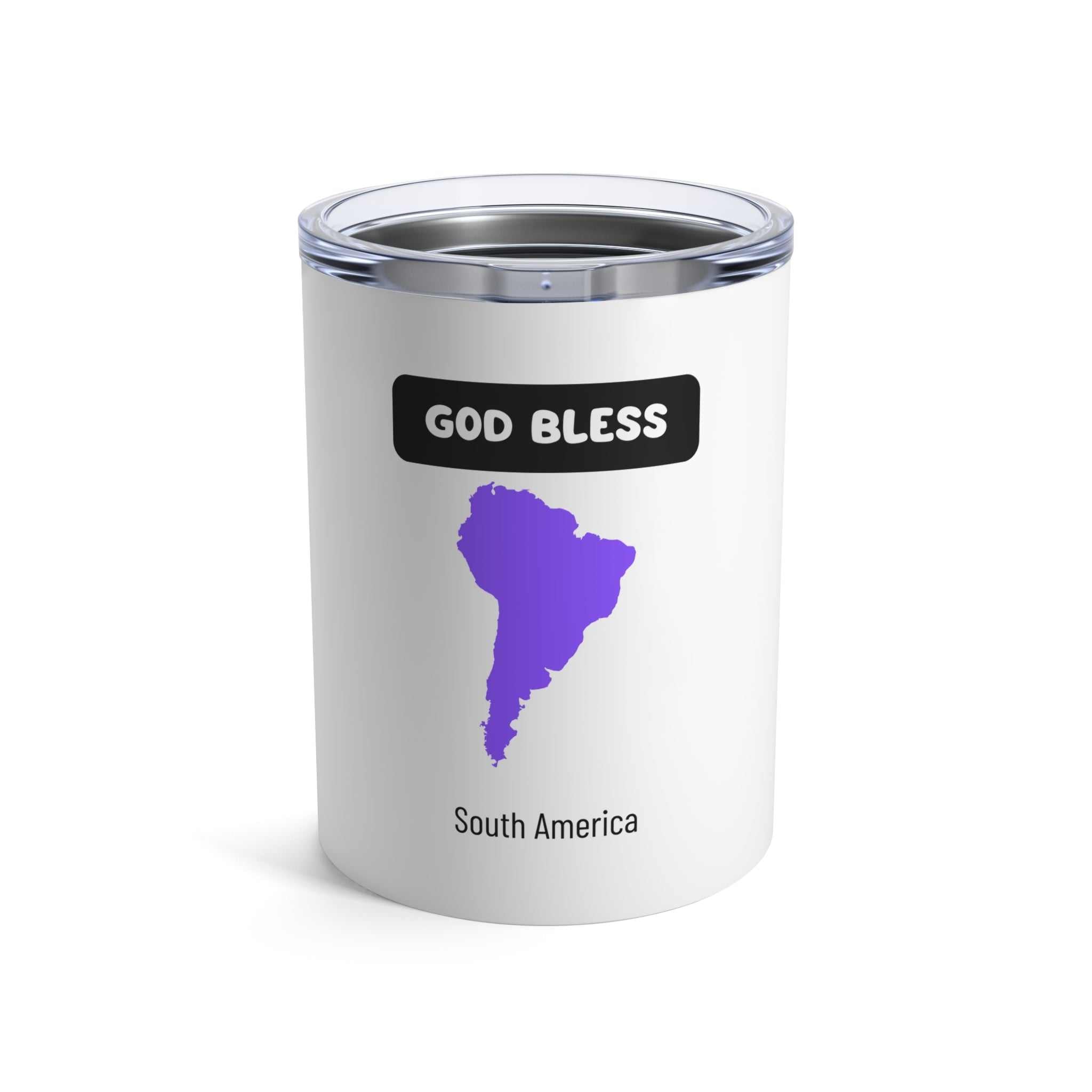 God Bless South America 10oz  tumbler