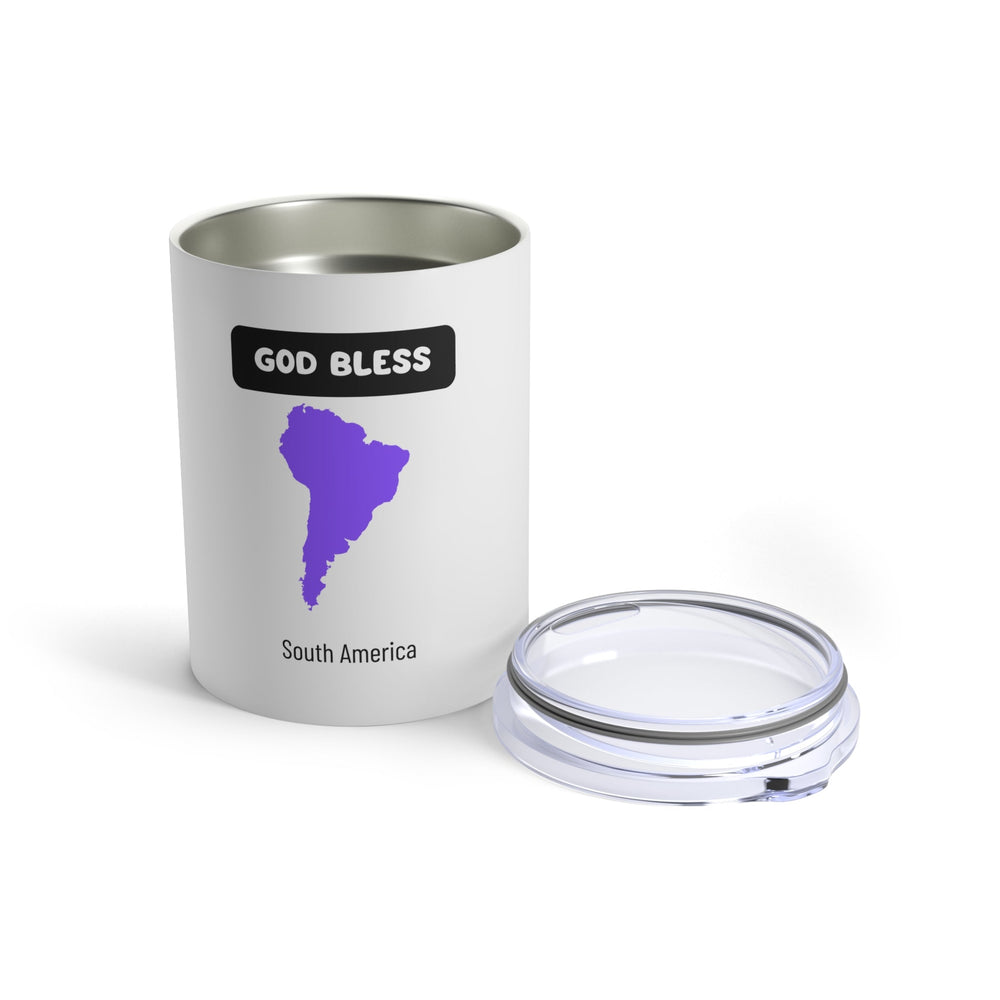 God Bless South America stainless steel vacuum insulated tumbler