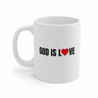 God Is Love Mug stainless steel, double-wall, vacuum insulated, 22oz spill-proof tumbler