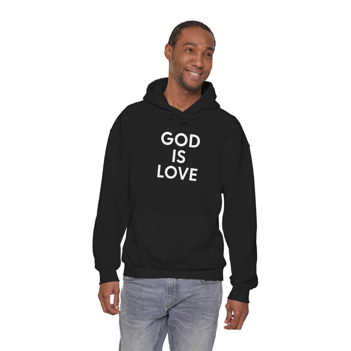 God Is Love hoodie with kangaroo pocket