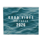 Good Vibes Calendar 2026 cover