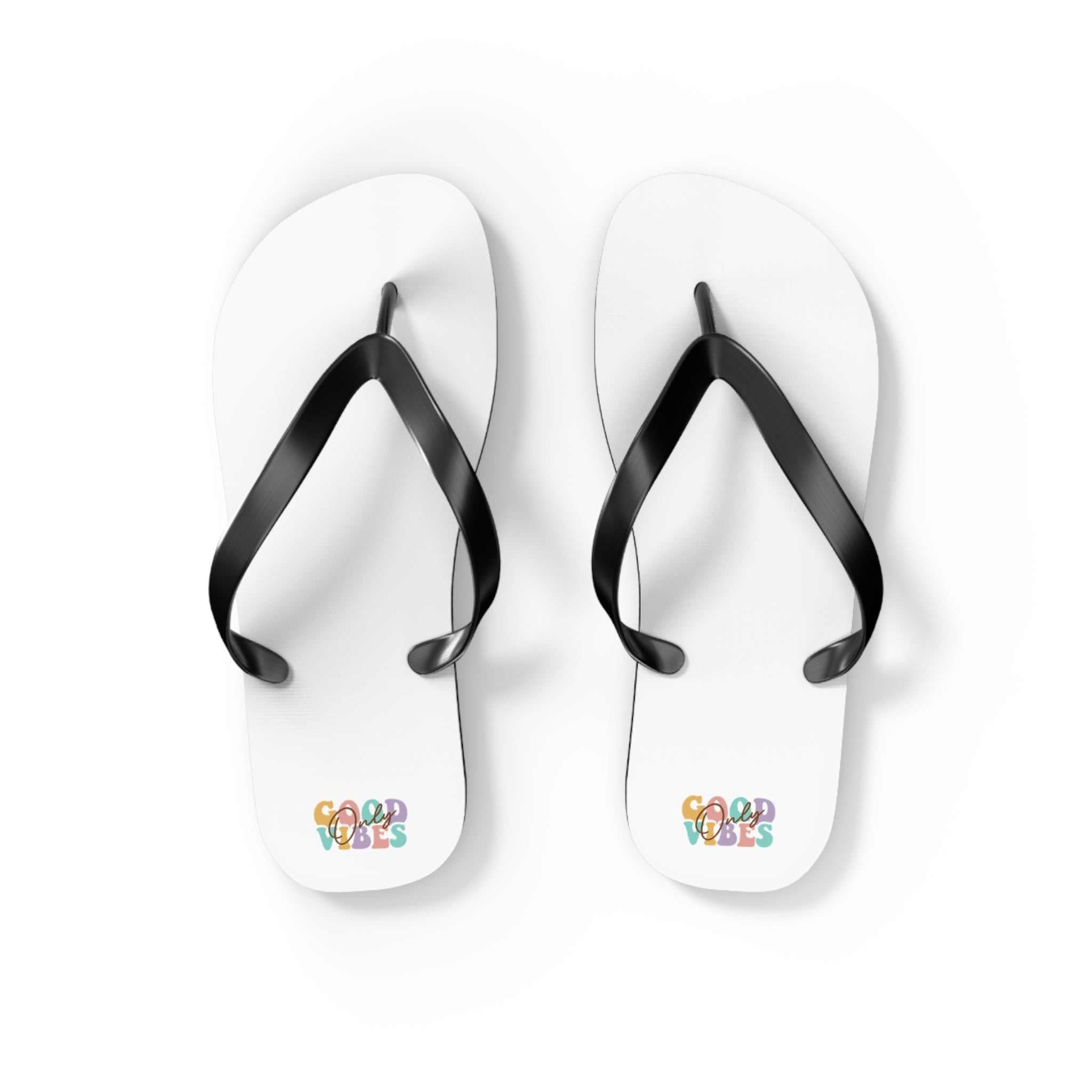 Good Vibes Flip Flops