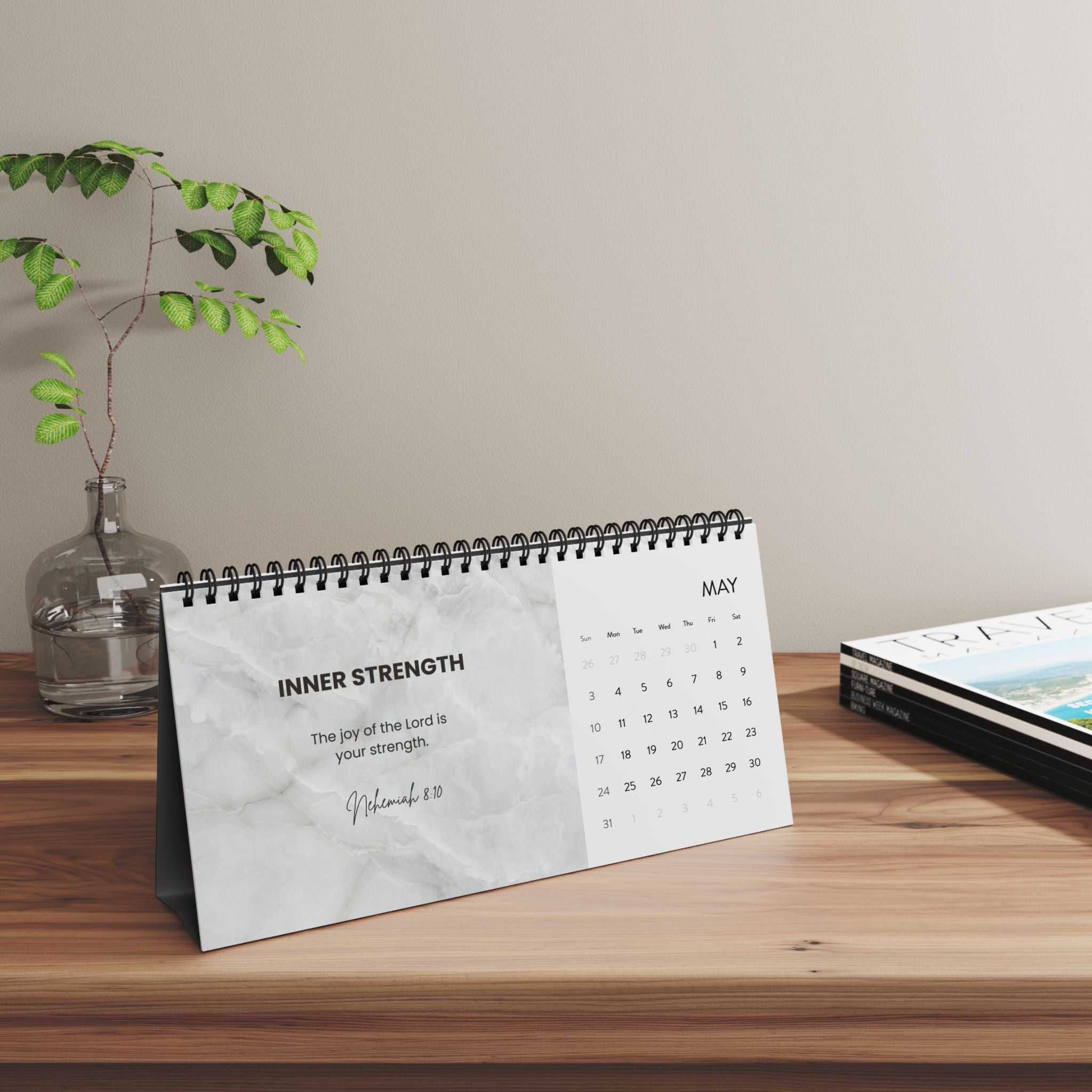 Grace Daily Calendar 2026 on desk