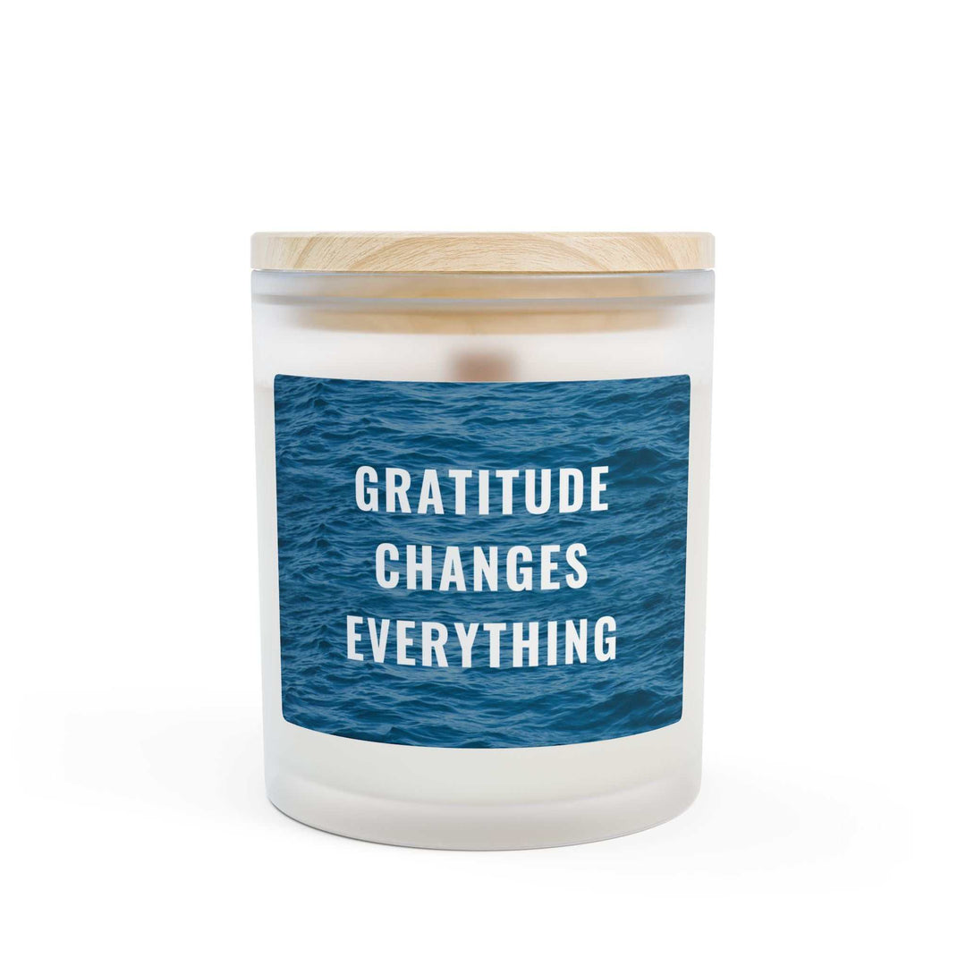 Gratitude Glass Candle