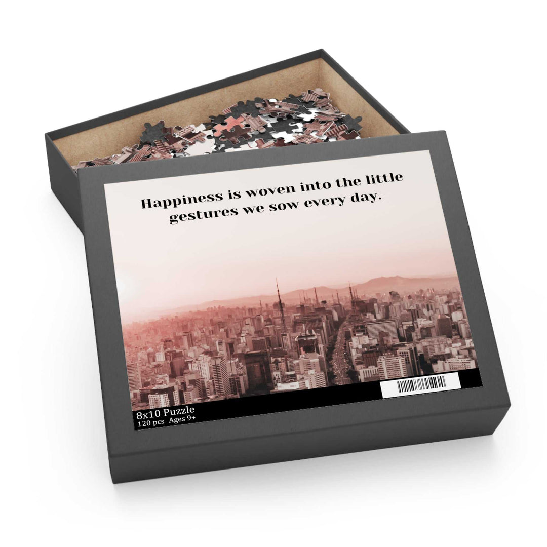 Happiness Puzzle 120-piece chipboard jigsaw puzzle