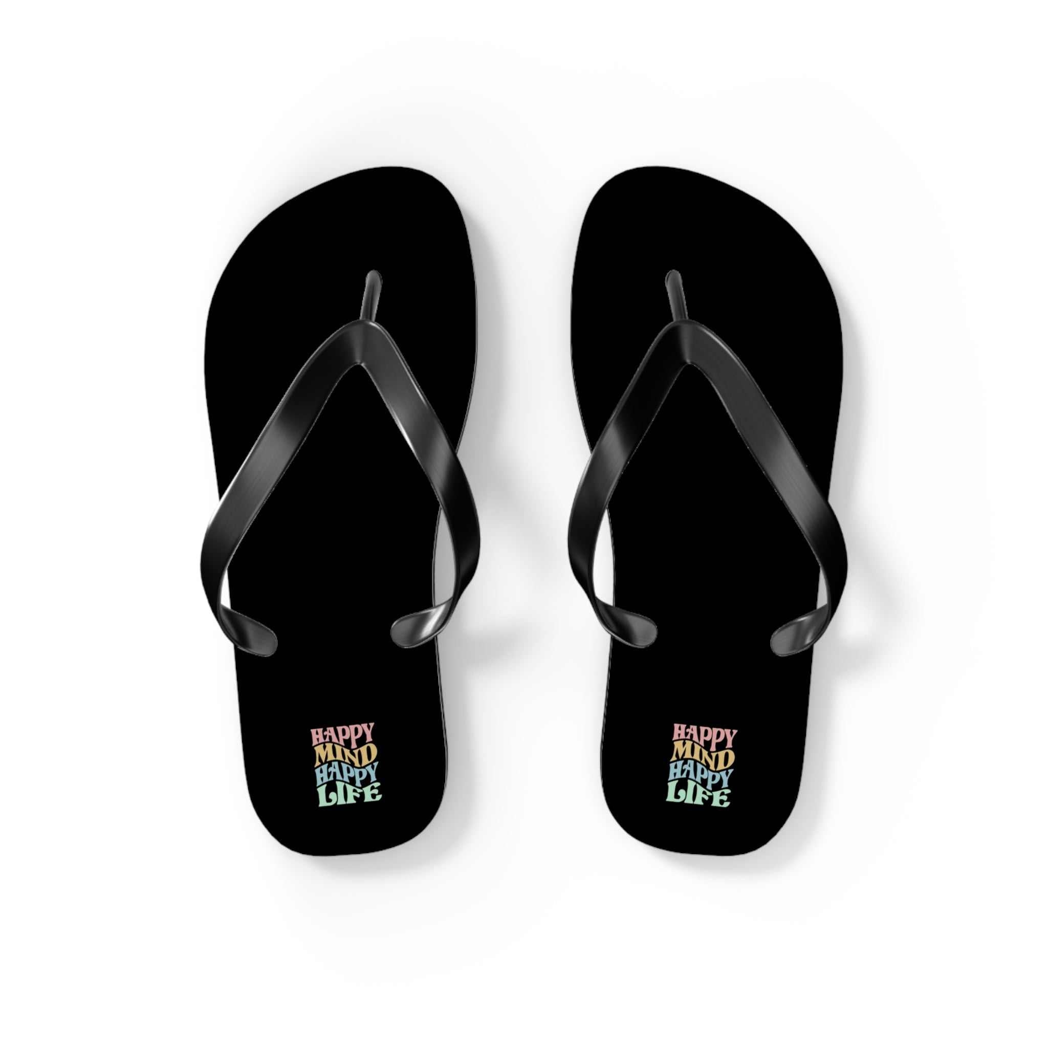 Happy Mind Flip Flops