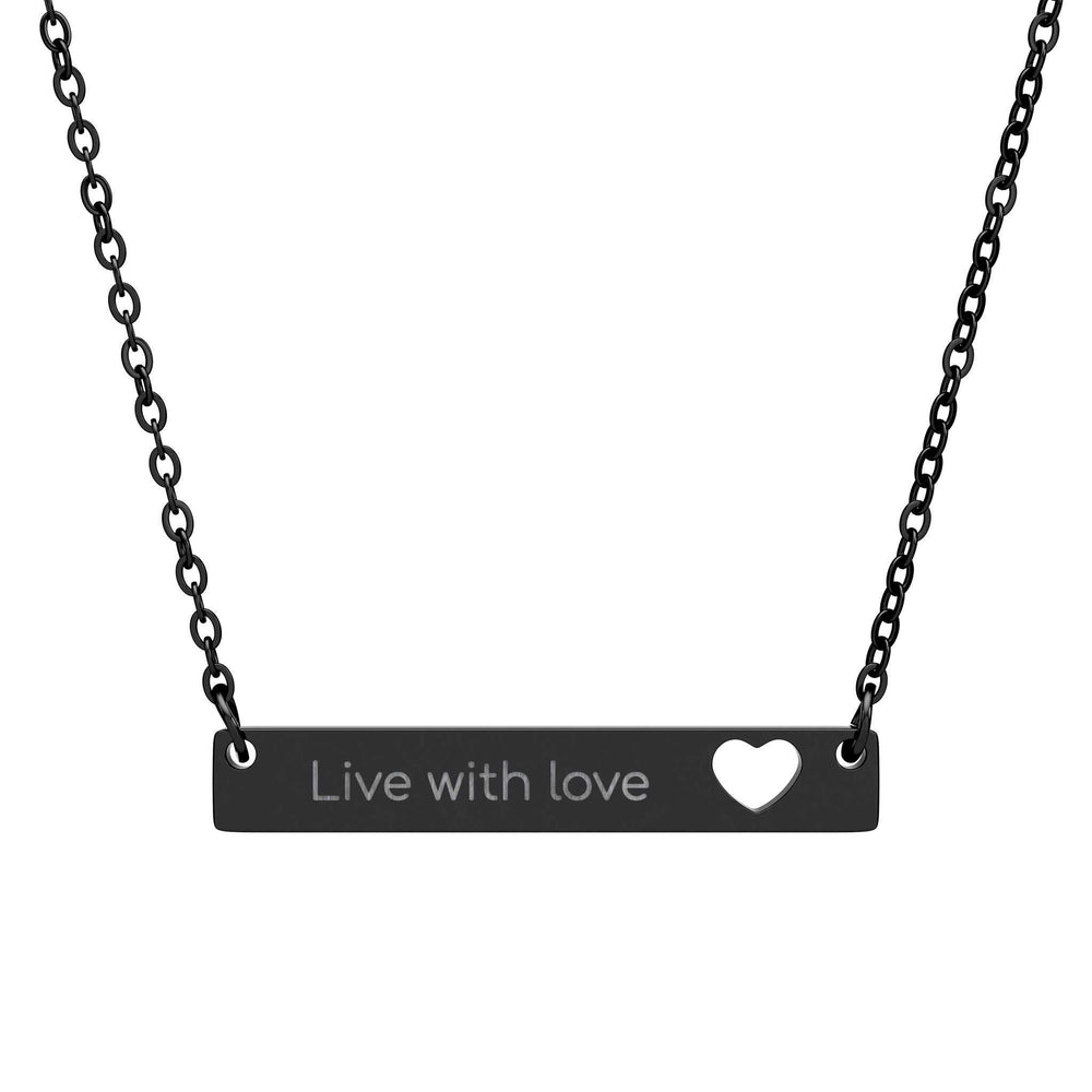 Inspirational Live With Love Jewelry