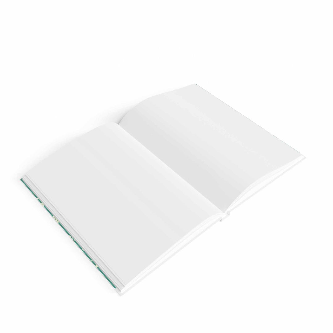 Open Salmo 23 Journal with blank white pages