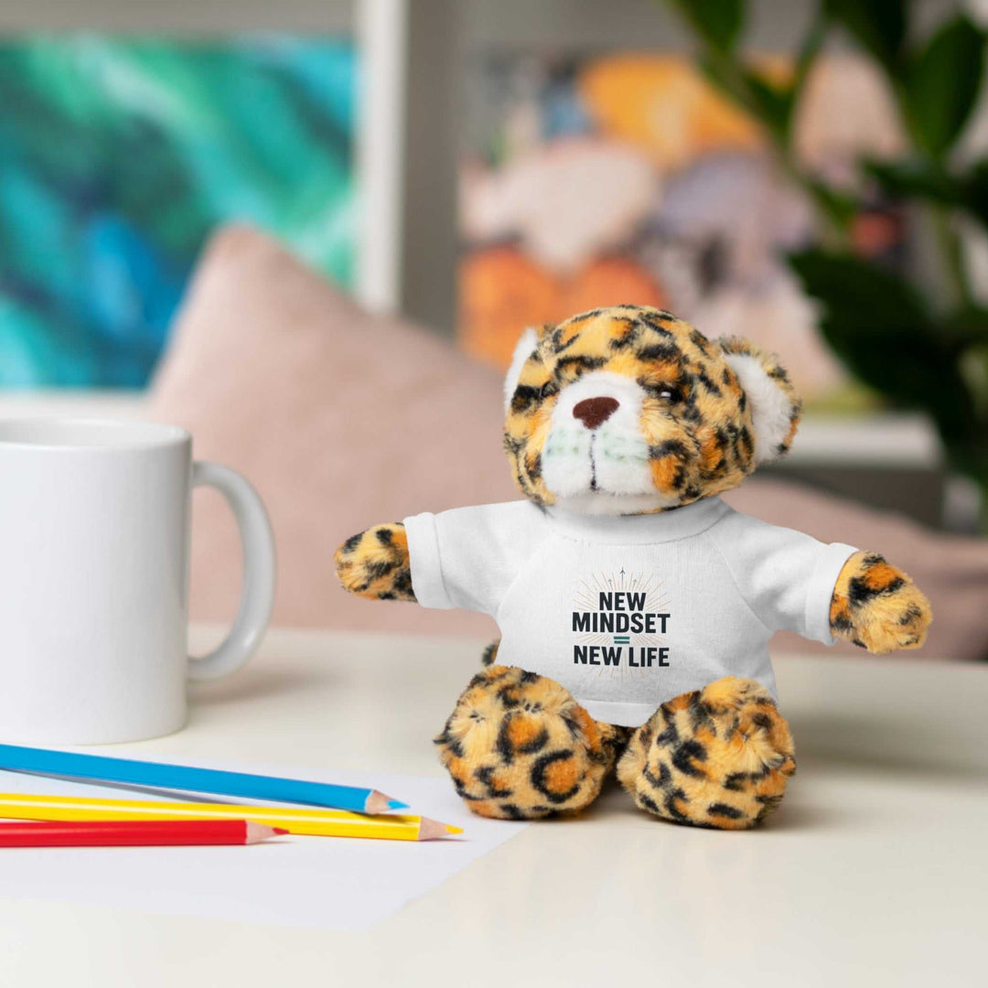 Stuffed animal leopard plush