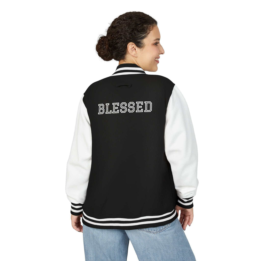 Stylish Blessed Baseball Jacket