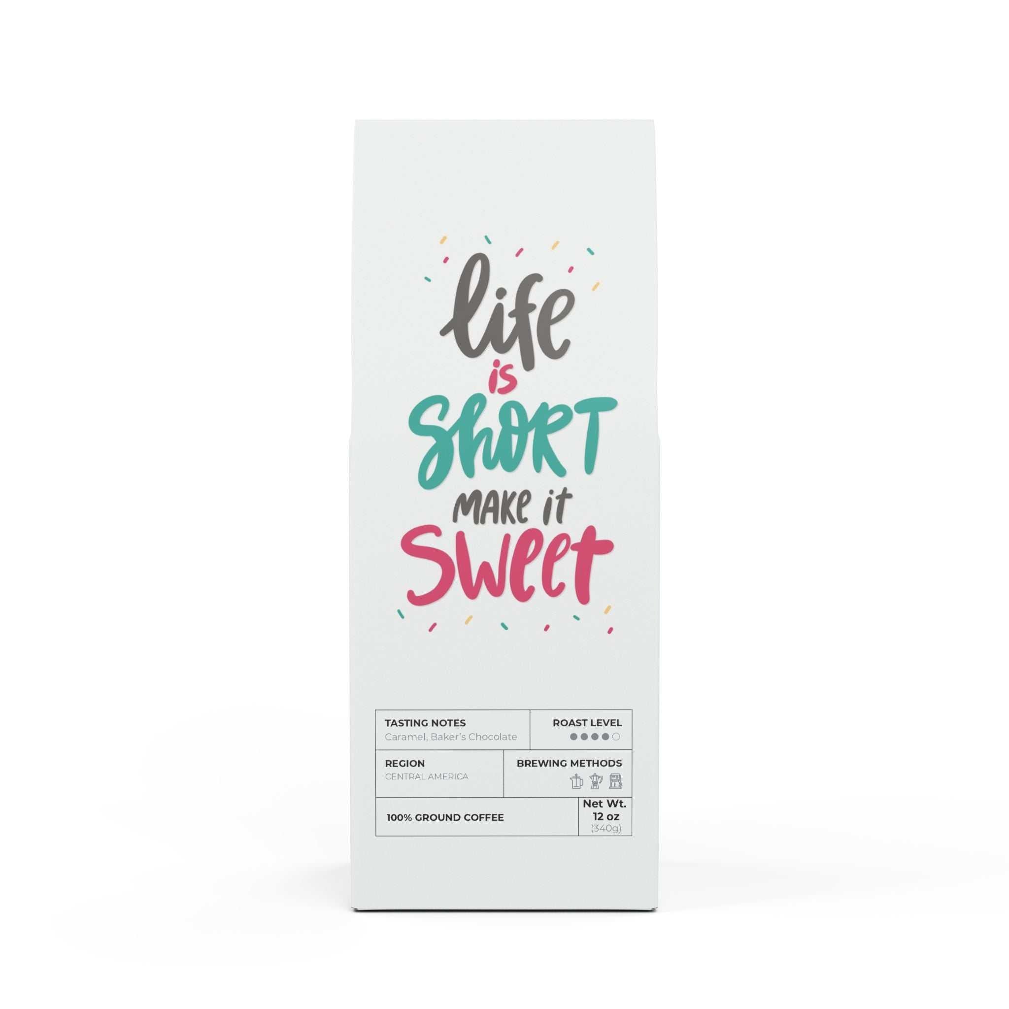 Sweet Life Coffee medium-dark roast