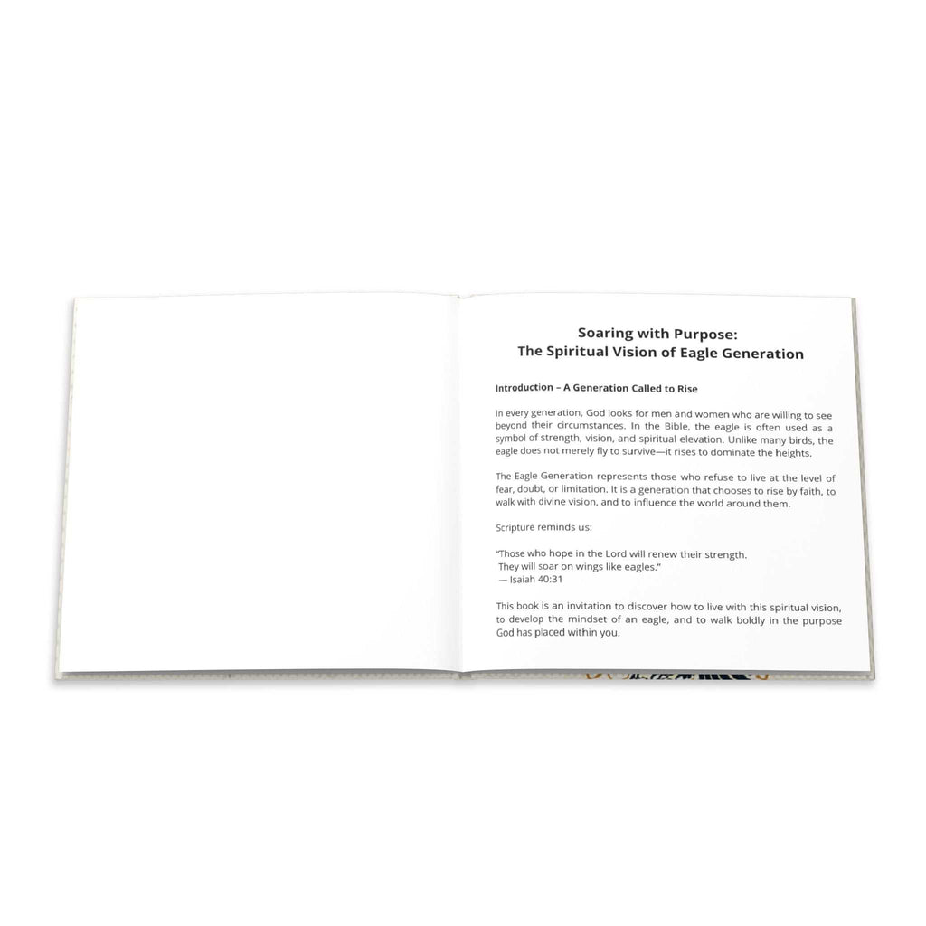 Spiritual Vision of Eagle Generation photo book with vivid full-color prints and durable hardcover finish