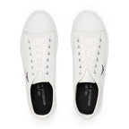 Top view of white men's Eagle Mindset Sneakers