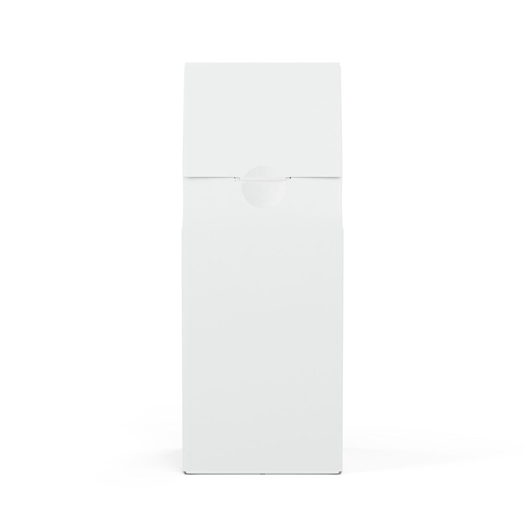 White 12oz bag of Luke 1:37 medium-dark roast coffee