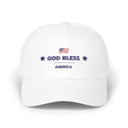 White God Bless America cap