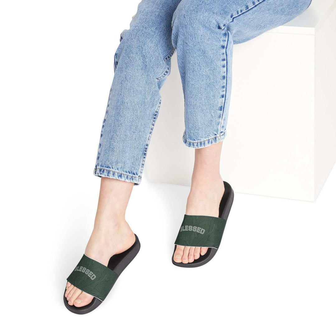 Women's Blessed Sandals with black polyurethane sole