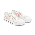 Women's Love Sneakers white low top