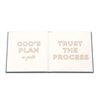 Words to Inspire Your Journey Book with glossy hardcover and vivid full-color photo pages