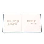 Words to Inspire Your Journey Book with glossy hardcover and vivid full-color photo prints