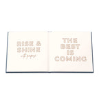 Words to Inspire Your Journey Book hardcover photo album with vivid full-color prints on archival-quality semi-gloss paper